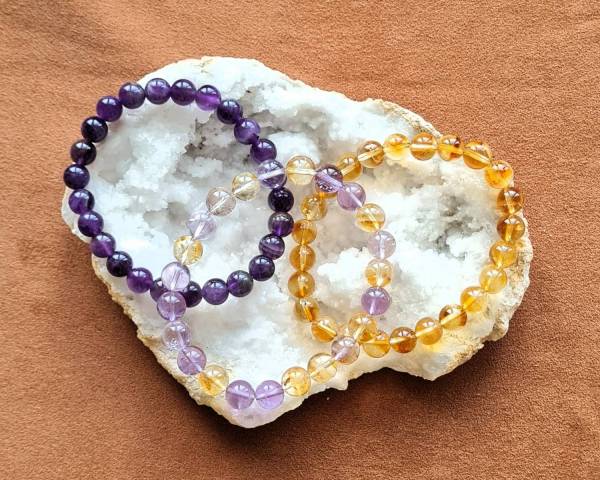 AMETHYSTE - AMETRINE - CITRINE